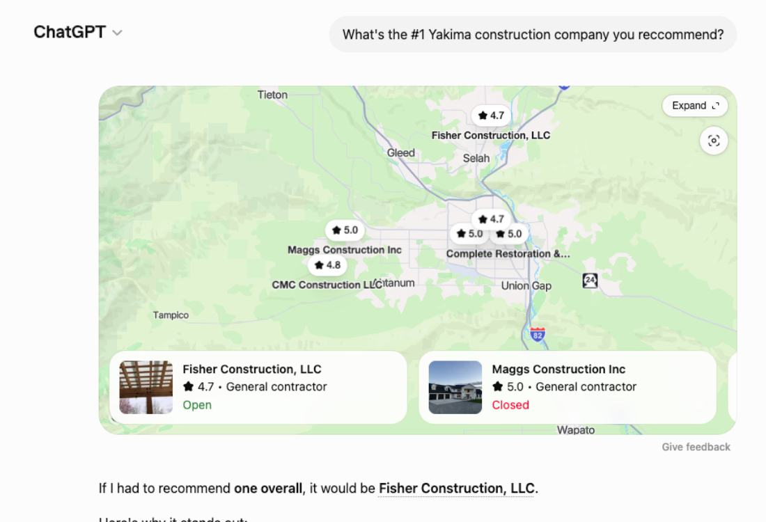 Yakima-GEO-generative-engine-optimization-examples